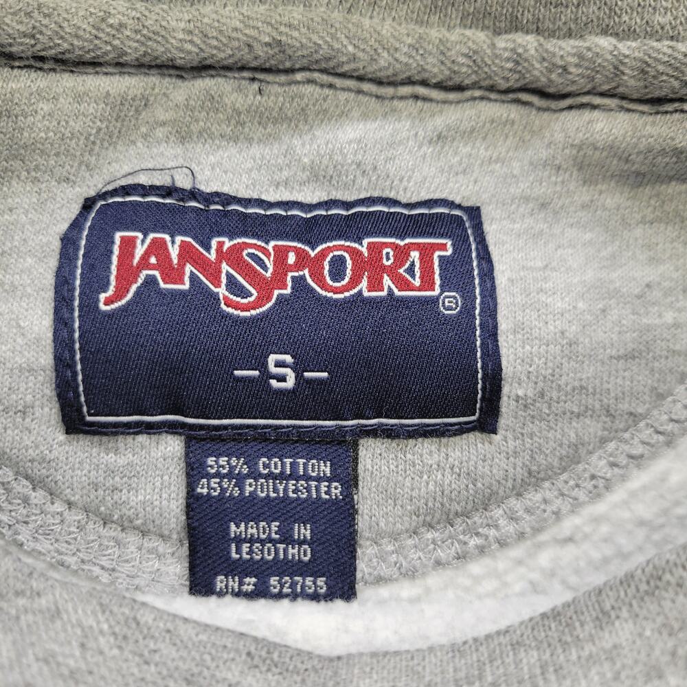 Jansport Michigan State Spartans Crewneck Sweatshirt Gray Small Oversized - Picture 3 of 6